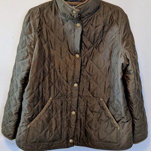 Chaps Quilted Barn Coat